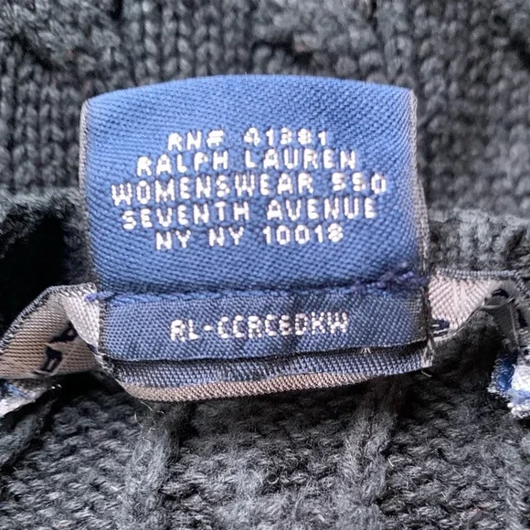 Ralph Lauren cotton crewneck size large - Picture 4 of 12